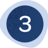 3 in blue circle icon